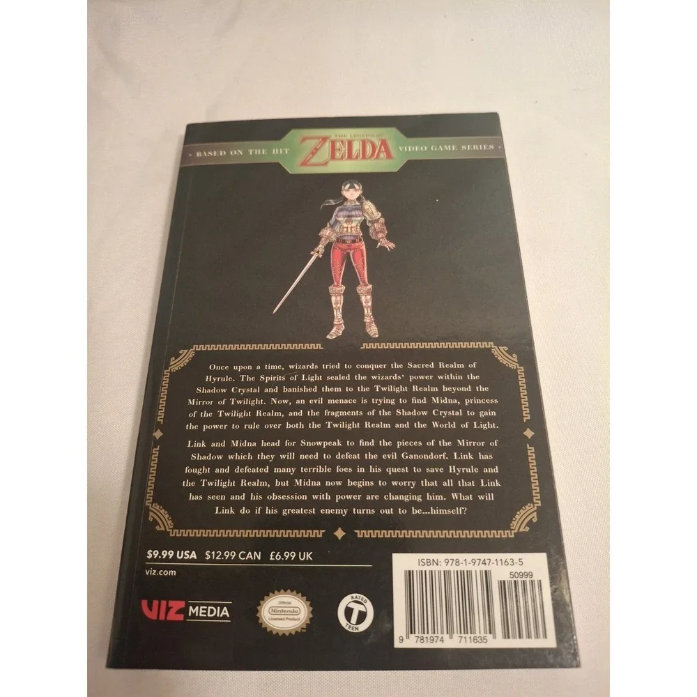 Legend of Zelda: Twilight Princess, Vol. 6 - paperback Himekawa, Akira NICE!